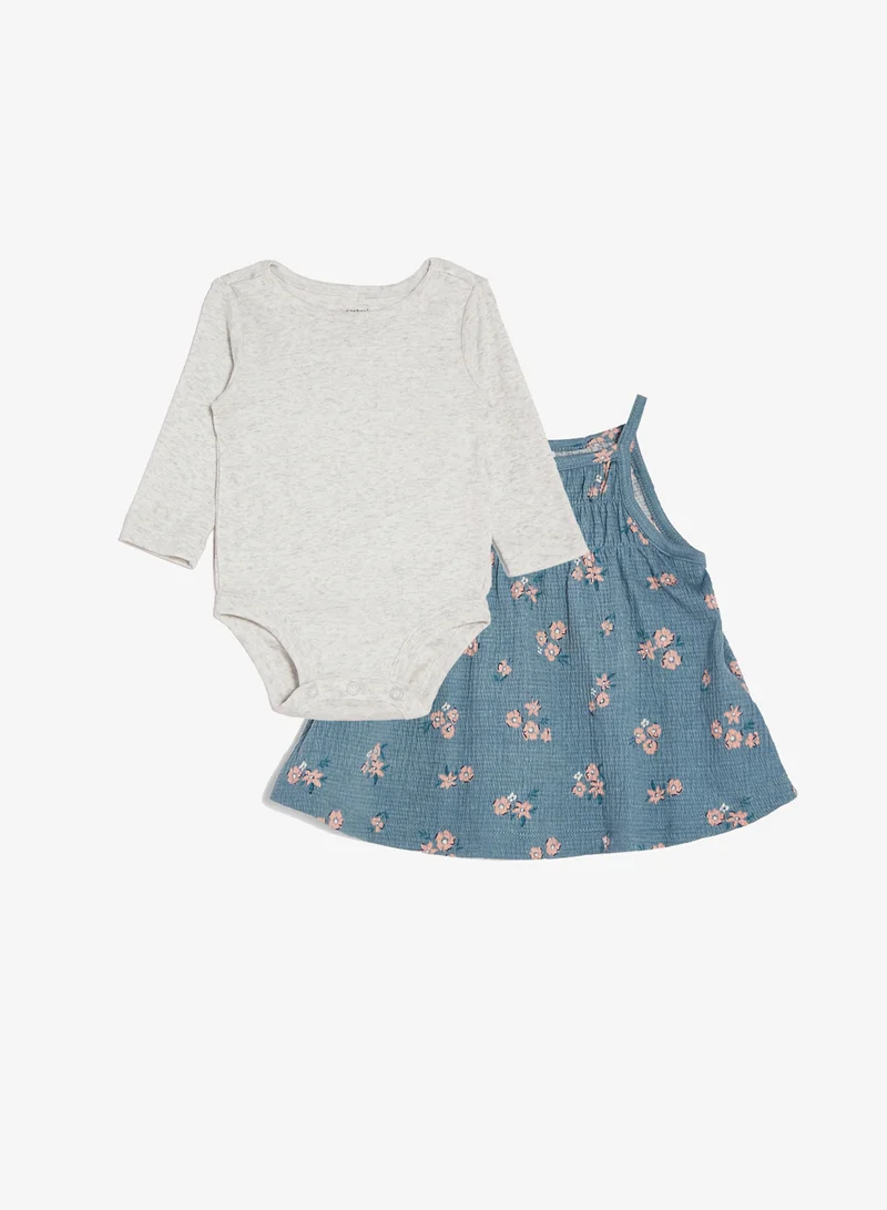 كارترز طقم فستان قطعتين للأطفال الرضع