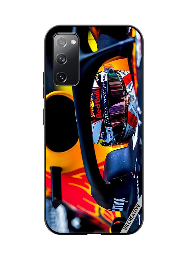 VR CREATIVE Protective Case Cover For Samsung Galaxy S20 FE 5G Redbull Design Multicolour - Image 1