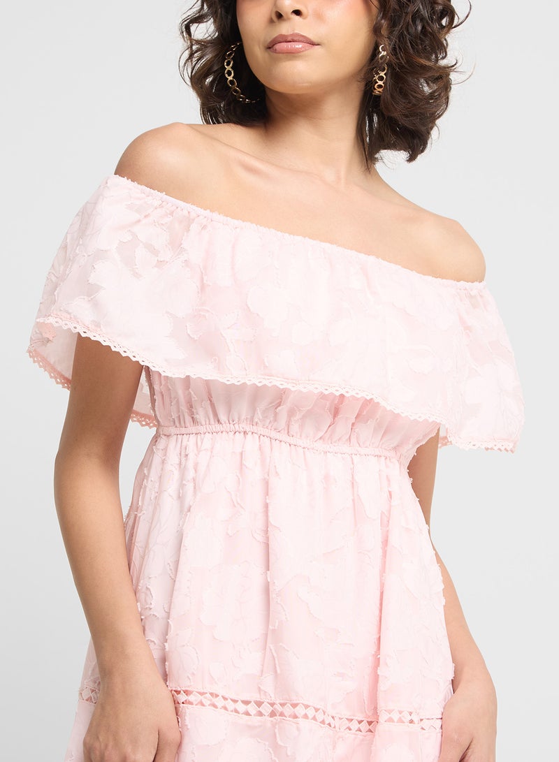 ELLA Off Shoulder Dress - Image 3
