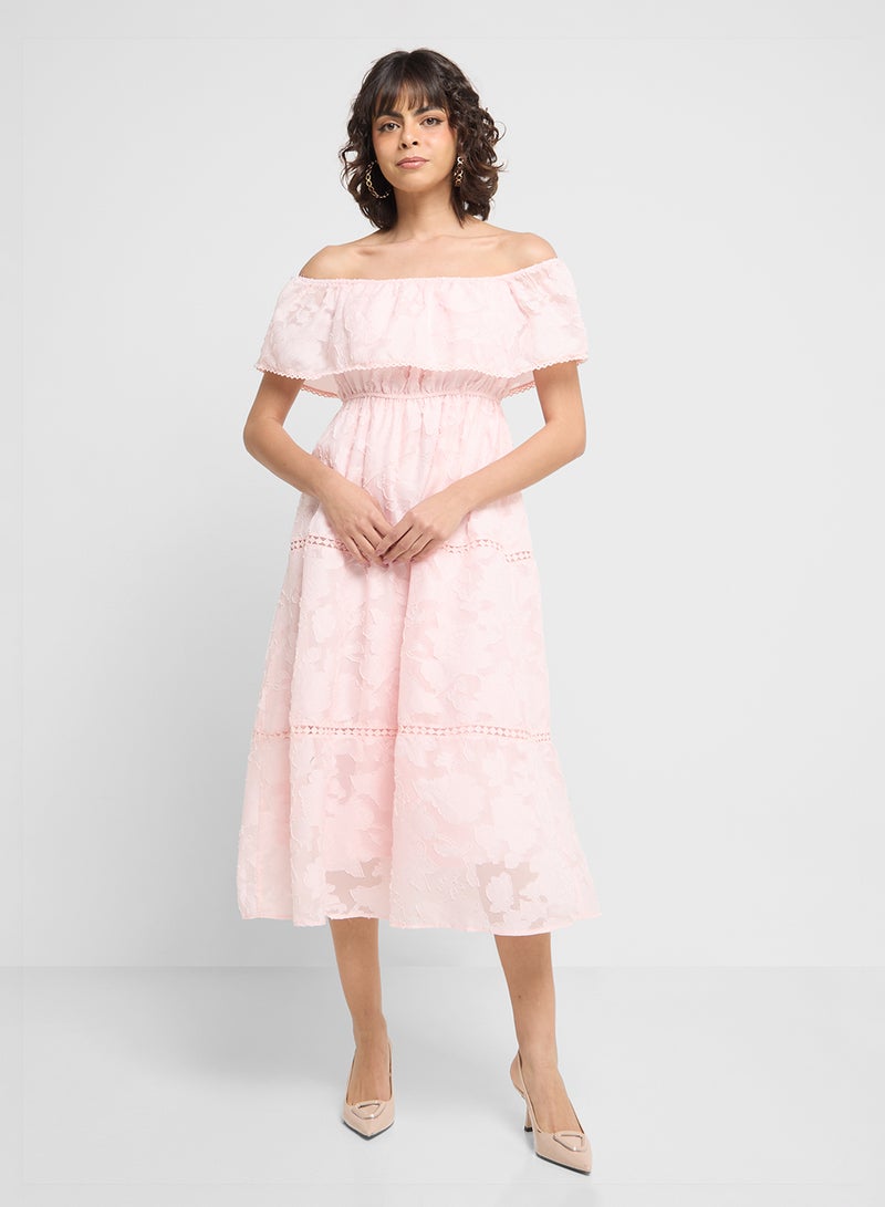 ELLA Off Shoulder Dress - Image 1