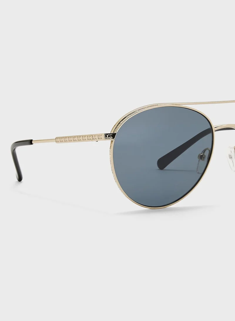 Michael Kors 0Mk1138 Round Sunglasses