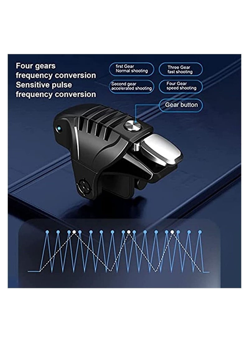 NIBEMINENT - Mobile Gaming Controller, Trigger for PUBG/Fortnite/Rules of Survival Grip and Joysticks, Phone Cooler, Android,for iOS - Image 1