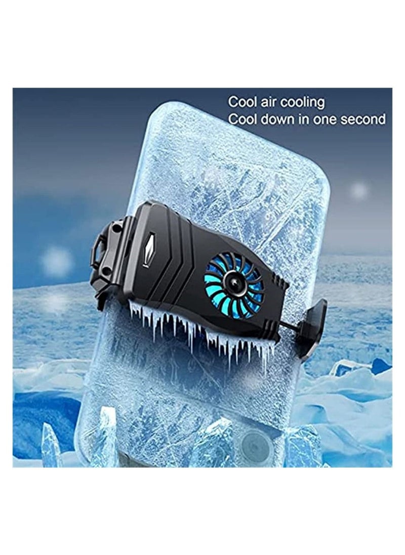 NIBEMINENT - Mobile Gaming Controller, Trigger for PUBG/Fortnite/Rules of Survival Grip and Joysticks, Phone Cooler, Android,for iOS - Image 1