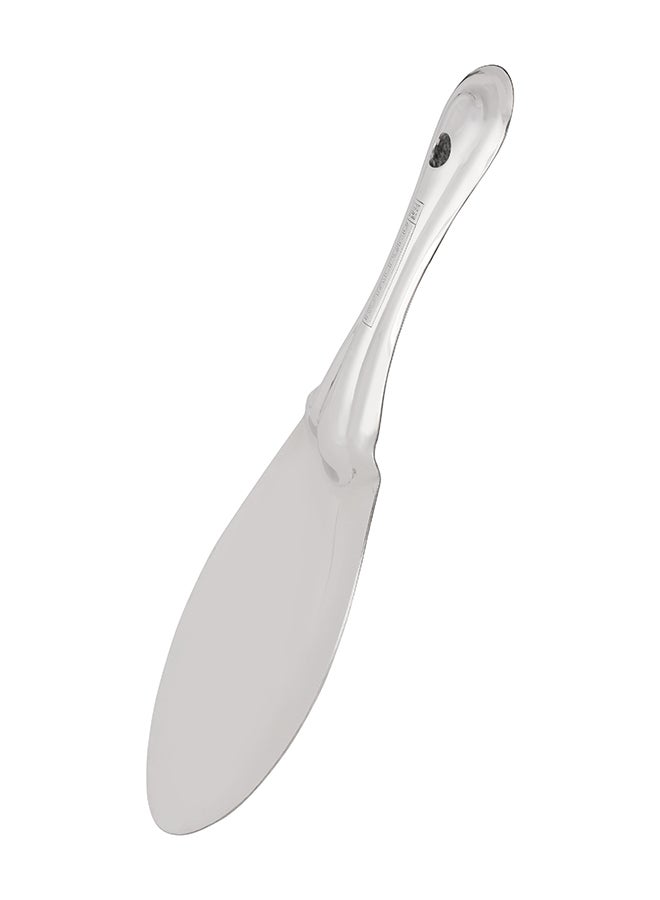 Royalford 23.5 cm Stainless Steel Rice Spoon- RF11498 Ideal for Cooking and Serving Rice, Food Silver - Image 2