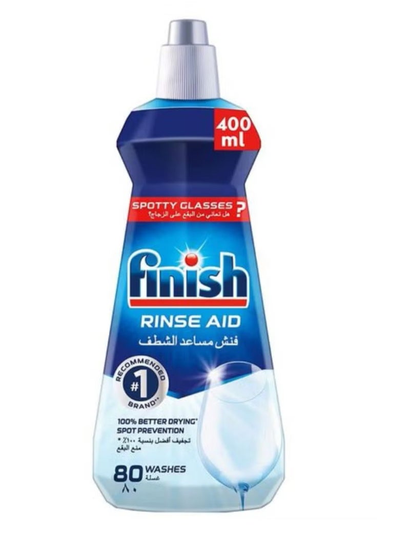 Finish Rinse Aid Liquid Original Dishwasher 400ml - Image 2
