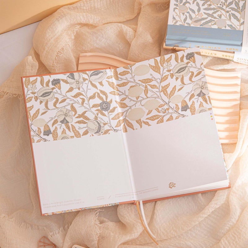 TIEFOSSI Lined Journal Notebook for Women Writing-A5 Hardcover Notebook-Premium 100gsm 224 Pages-Thick Travel journals for writing-College Ruled for Work Organization, Note Taking - Image 5