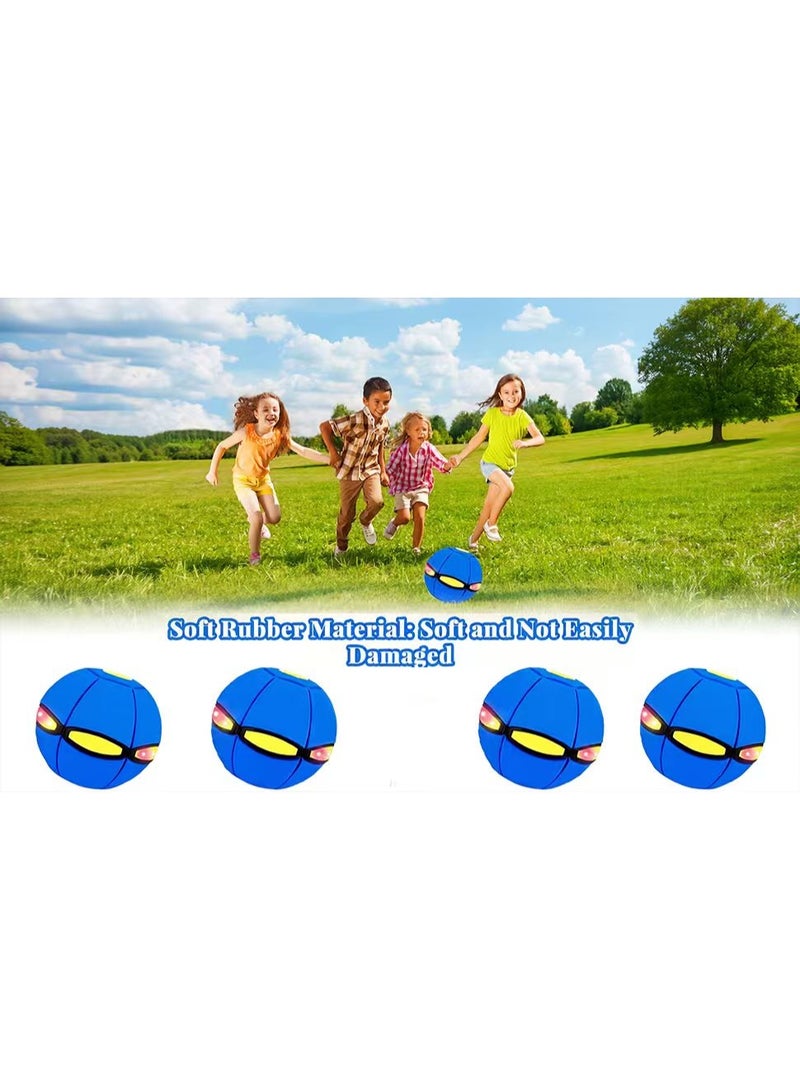 Magic Ball,Magic Bouncing Ball,Interactive Pop-Up Transform,Parent-Child Interaction，with 6 Light,Red - Image 4