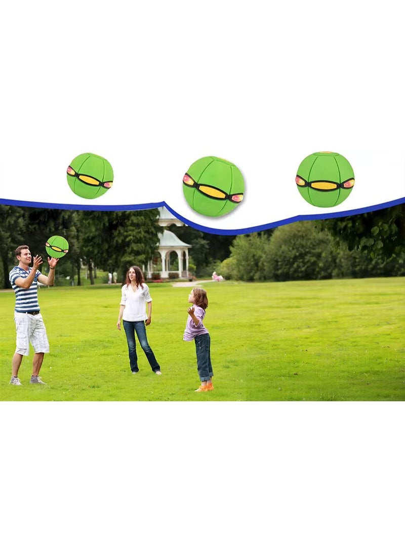 Magic Ball,Magic Bouncing Ball,Interactive Pop-Up Transform,Parent-Child Interaction，with 6 Light,Red - Image 3