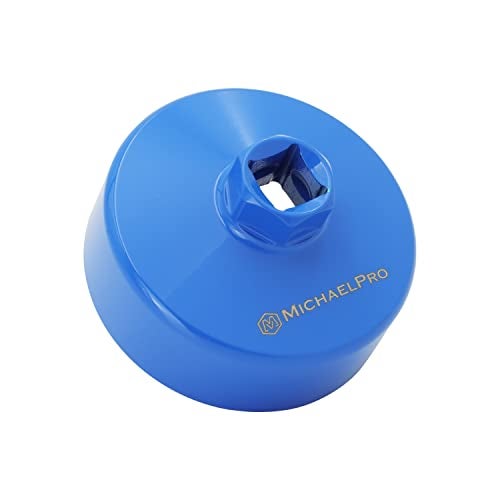 MichaelPro مفتاح غطاء فلتر الزيت من مايكل برو 64.5 مم من الفولاذ المطروق لسيارات تويوتا ولكزس، 14 شق | إزالة فلتر الزيت العنيد بسهولة | أداة فلتر الزيت القوية من لكزس وتويوتا | MP009081 - Image 1