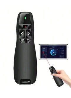 Beauenty 2.4Ghz Wireless Presenter With Red Laser Pointer, PowerPoint Presentation Clicker for Windows and Mac, Remote Control for Slideshows, Keynote and More  - Image 1