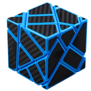 Cuberspeed Ghost 3x3 Blue Magic Cube 3x3 Ghost 3x3x3 Speed Cube with Black Carbon Fiber Stickers - pzsku/Z4574696894DE495385F0Z/45/1749372318/5bd8d338-a3d1-4c31-ad38-82407fb589fd