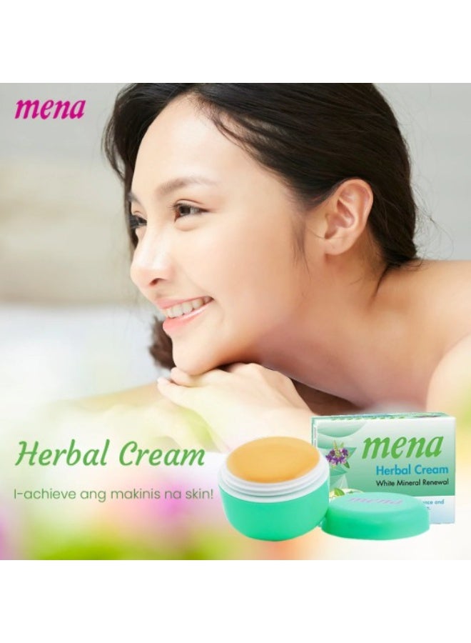 Mena Herbal Extra White Cream – 3gm - Image 3