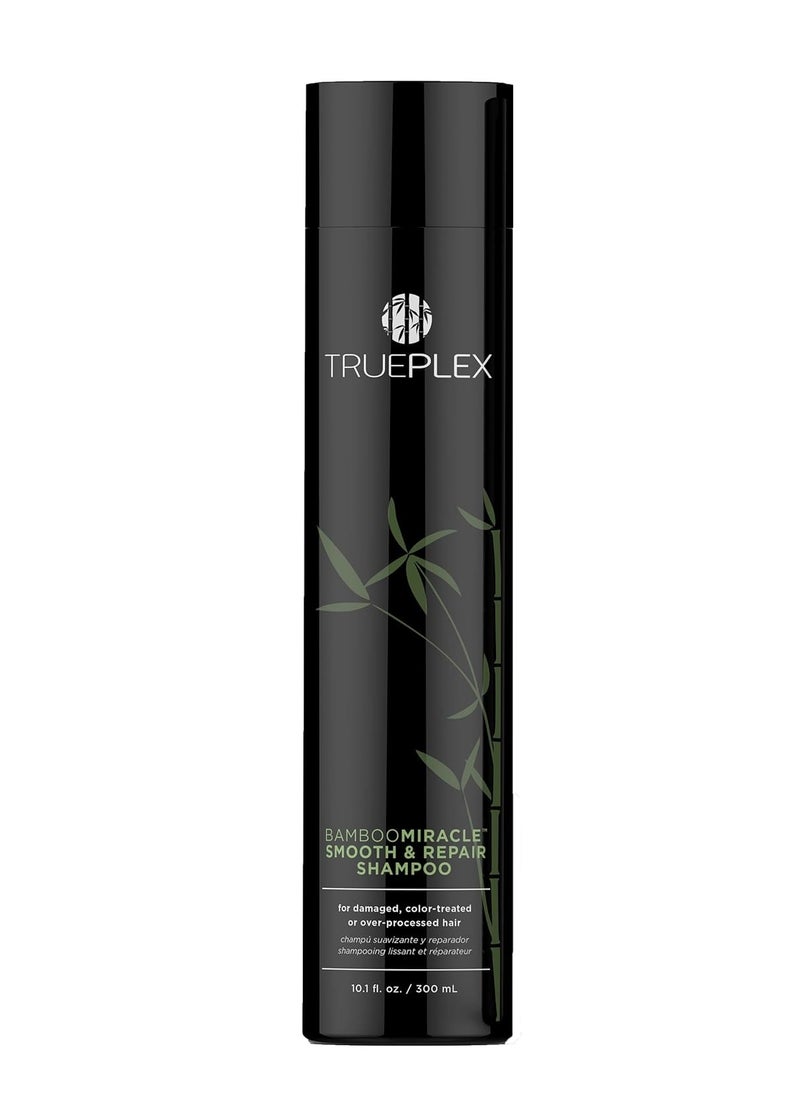 KERATHERAPY KERATHERAPY Bamboo Miracle Smooth & Repair Shampoo, 10.1 oz., 300 ml - Vegan Cleansing Formula for Damaged & Frizzy Hair - Hydrating & Smoothing with Grape Seed, Baobab, & Bamboo Extract  - Image 1