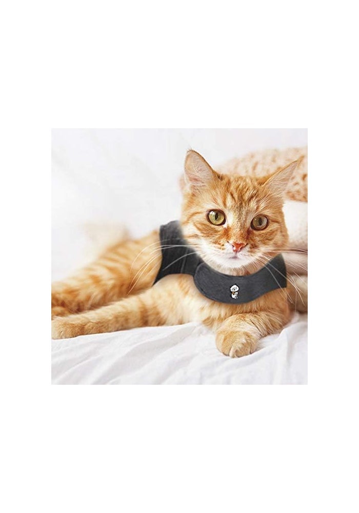 Thundershirt Classic Cat Anxiety Jacket - Heather Gray, Medium (9 to 13 lbs) - Image 4