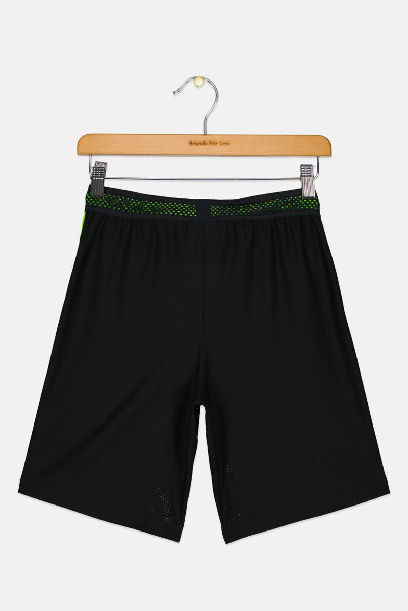Nike Kids Boy Brand Logo Running Shorts, Black - Image 2