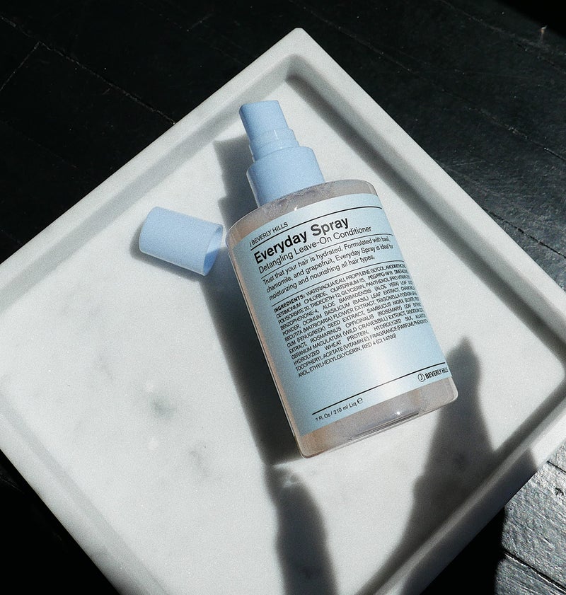 J Beverly Hills Blue Everyday Spray Leave-In Conditioner and Hair Detangler with Aloe Vera, 7 Oz - Image 3