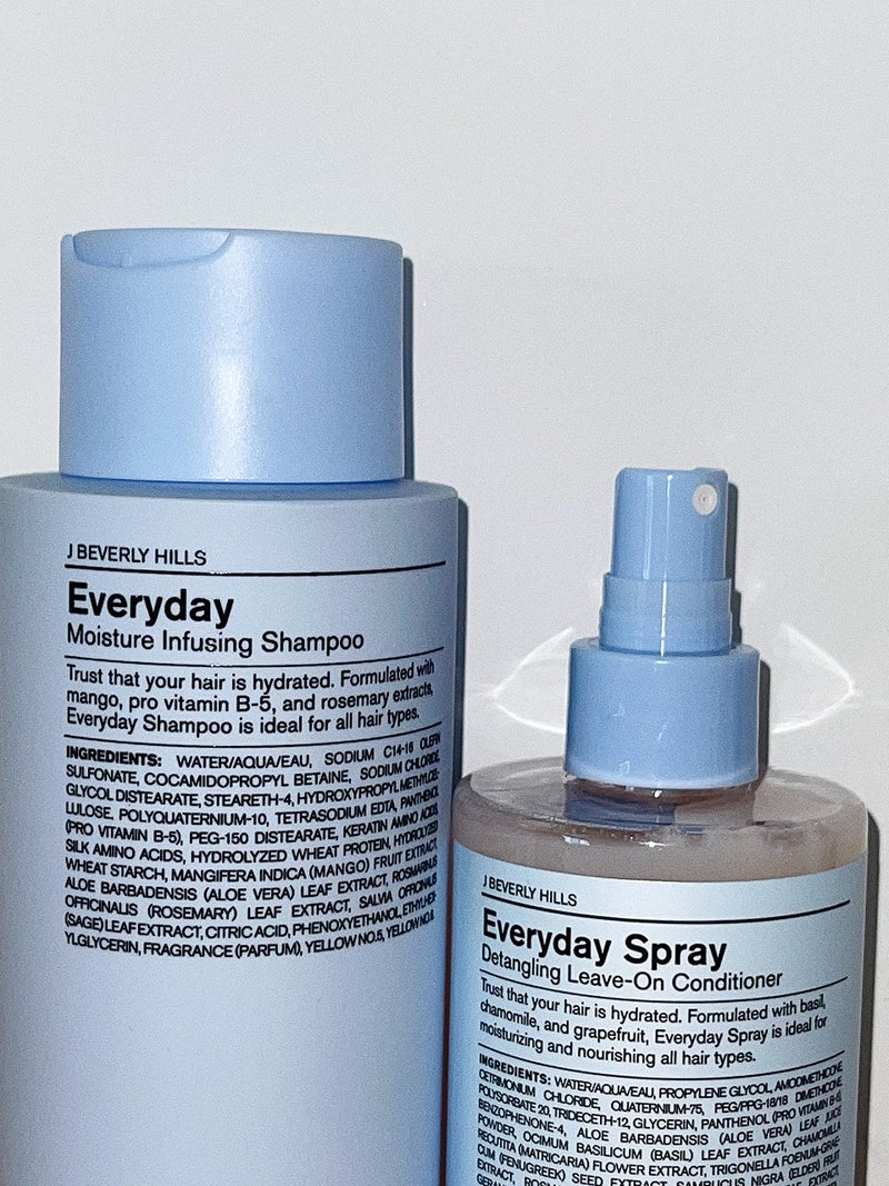 J Beverly Hills Blue Everyday Spray Leave-In Conditioner and Hair Detangler with Aloe Vera, 7 Oz - Image 5