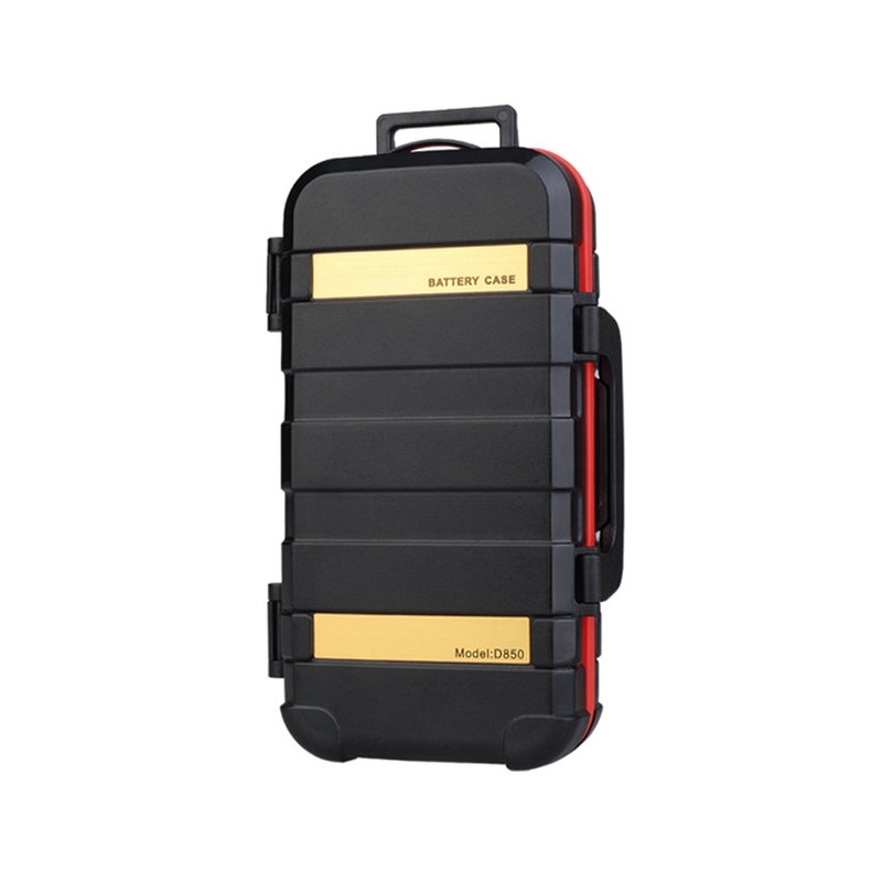 LENSGO D850 Waterproof Memory Card Case Battery Storage Box for 2 Camera Batteries 4 SD Cards 8 TF Cards 2 CF/XQD Cards - Image 1