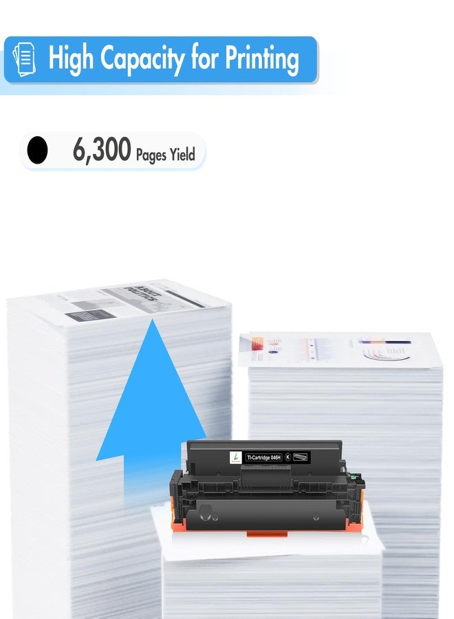 TRUE IMAGE 046H 046 Black Toner Cartridge Replacement for Canon 046 046H CRG-046H MF733Cdw Toner for Canon Color ImageClass MF733Cdw MF731Cdw MF735Cdw LBP654Cdw MF730C MF730 LBP650C LBP650 Printer Ink (1-Pack) - Image 2