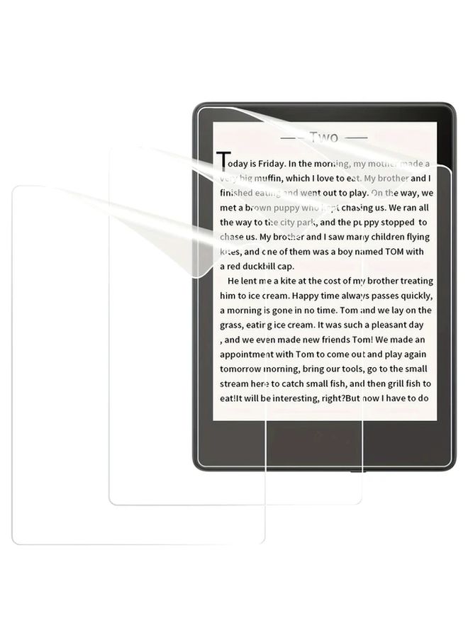 3pcs Matte Anti Glare Screen Protector for Kobo Clara 2E 2022 Scratch Resistant HD Clear PET Film with Anti Glare Protection Compatible with Kobo eReaders Ebook Enthusiasts - Image 1