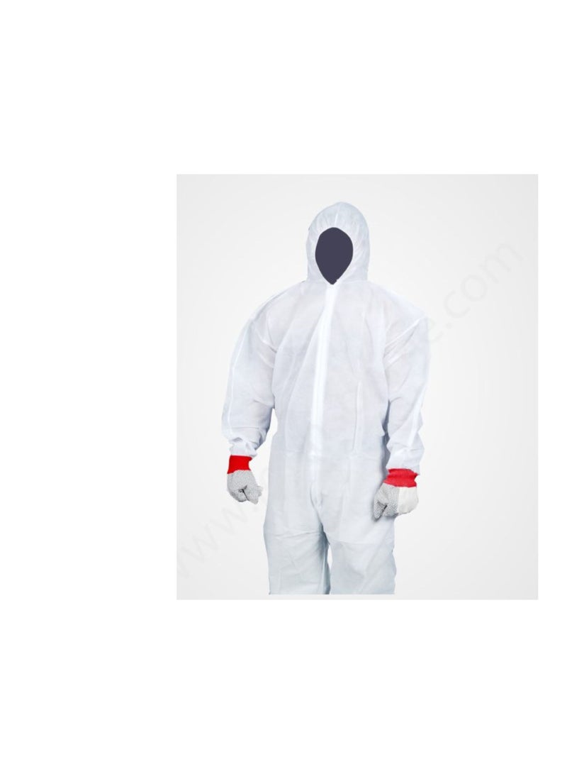 Jsafe Disposable Protective Coverall – Full Body Safety Suit 2XL Size
