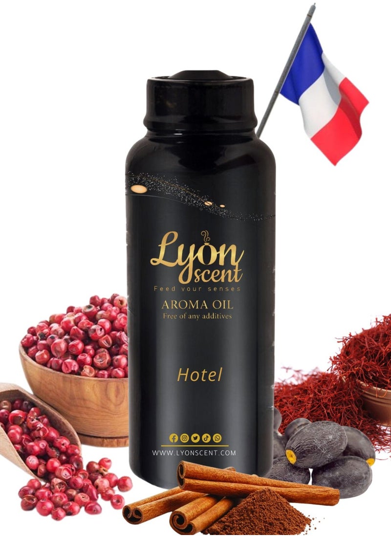 LYON SCENT - Lyon Scent Aroma Oil, 100% Pure Oil, Perfume for Air Freshener, Diffuser Aroma, Fragrance Oil, Air Freshener Oil refill, Essential Scented Oil, Luxurious Scent (HOTEL) - Image 1