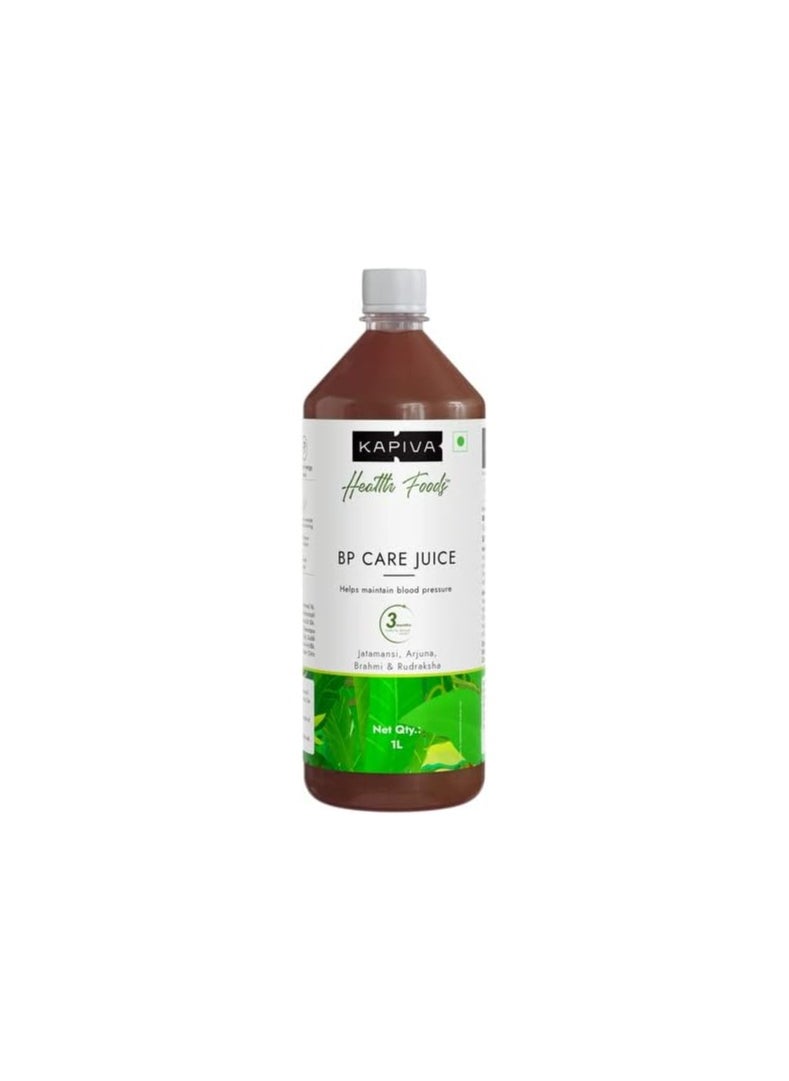 Kapiva BP Care Juice - 100% Ayurvedic Juice for Controlling Blood Pressure & Cholesterol Level | Arjuna, Shankhpushpi & 8 Other Herbs - 1 Litre  - Image 2
