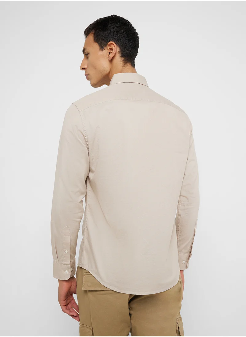 ريبلز مع نمشي Men's Regular Collar Shirts