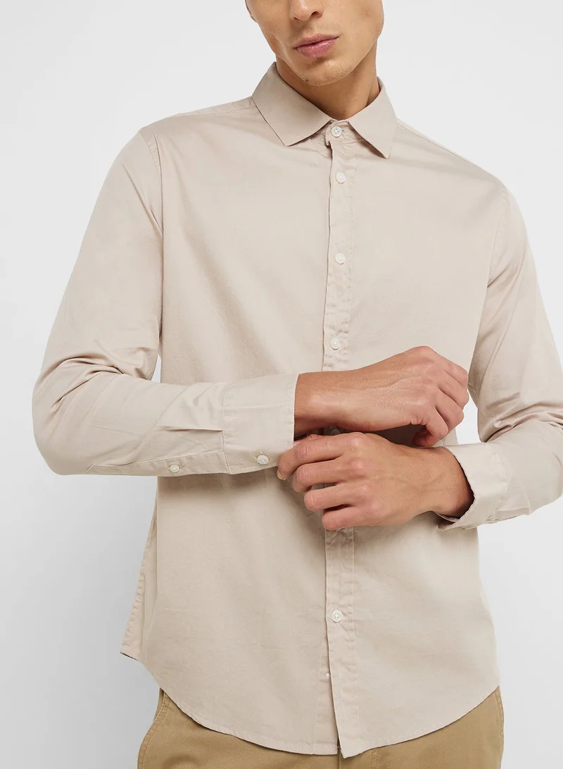 Ripples  Men's Regular Collar Shirts for Men | Best Price UAE