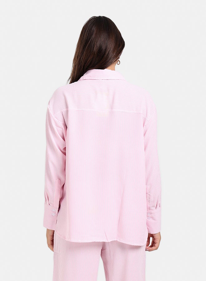 Clue Striped Lounge Shirt - Image 3