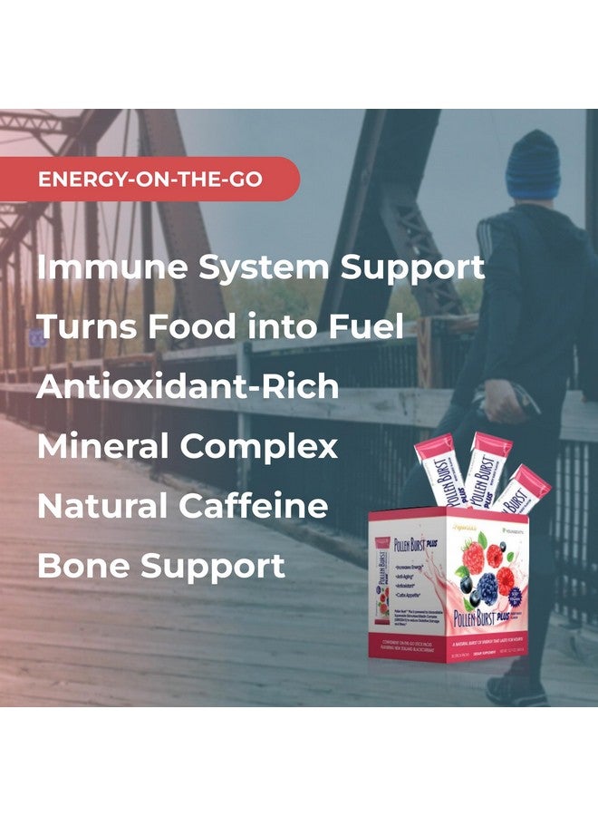 Youngevity Projoba Pollen Burst Plus Berry - Natural Energy Drink with Flower Pollen, Vitamins, and Antioxidants - Supports Sustained Energy and Overall Well-Being - 30 Packets - Image 4