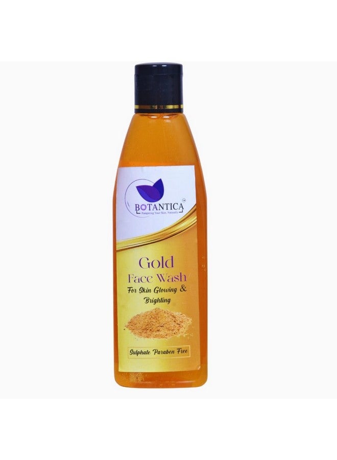 BOTANTICA 24K Gold Face Wash - Luxurious Skin Glowing & Brightening Cleanser for Radiant, Refreshed Skin - Image 1