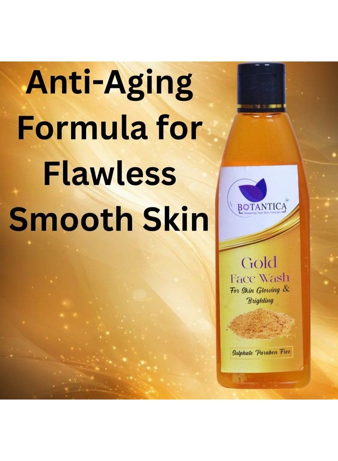 BOTANTICA 24K Gold Face Wash - Luxurious Skin Glowing & Brightening Cleanser for Radiant, Refreshed Skin - Image 5