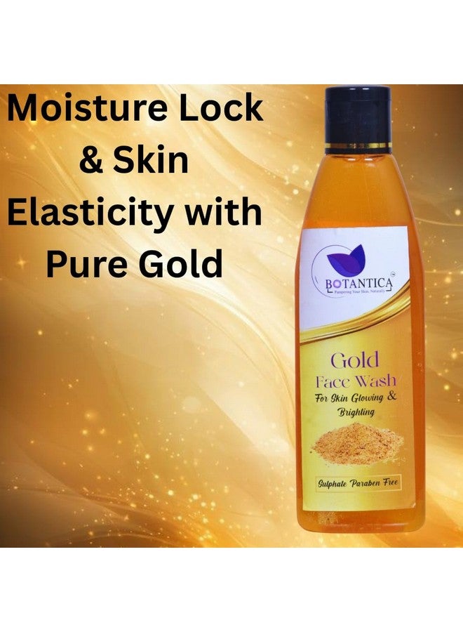 BOTANTICA 24K Gold Face Wash - Luxurious Skin Glowing & Brightening Cleanser for Radiant, Refreshed Skin - Image 3