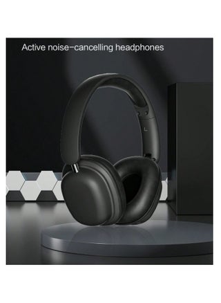 ENC Noise Canceling Wireless Bluetooth Headphones, 20 Hours Continuous Playtime Bluetooth 5.3, 3.5mm Cable Input, Ambient Noise Reduction, Microphone, HD Surround Sound Black - pzsku/Z457512A0A8A21C7E2F26Z/45/_/1710891332/63eb6c77-3442-4a3d-8238-d02f7f922879