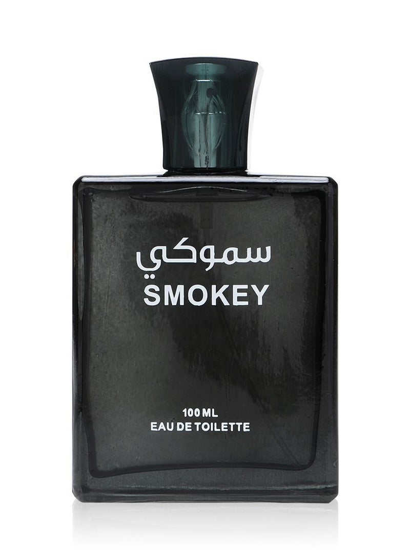 BLENDS ALMUSBAH Smokey Eau De Toilette For Men - 100 ML - Image 3