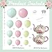 jenlion 102pcs Tea Party Decorations Balloon Garland Arch Kit with 2 Giant Floral Teapot Foil Balloons 1812105 Inch Sage Green Dusty Pink Cream Latex for Girls BirthdayGarden Bridal Shower - Image 4