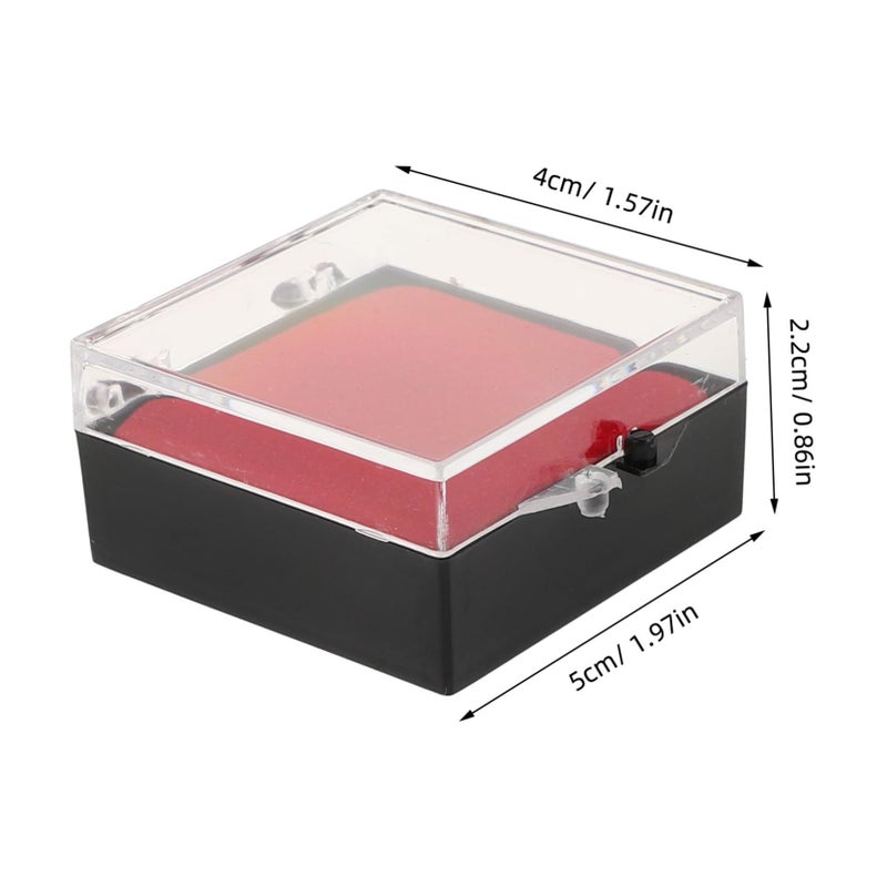 10Pcs Black Jewelry Storage Box Brooch Organizer Travel Display Case Lining - Image 3