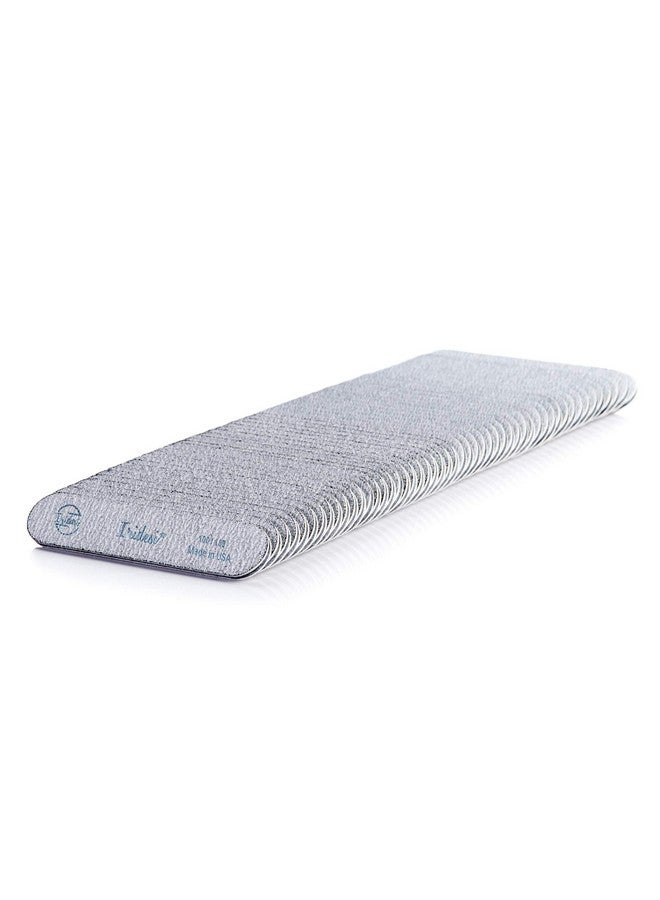 Iridesi Mini Zebra Nail File 100 180 Emery Boards 3.5 Inches Long By .75 Inches Wide Fingernail Filers Per Pack 50 - Image 2