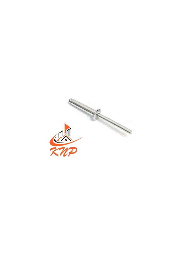 KNP Aluminum Alloy Blind Rivets - Pack of 100 (3.2mm x 6mm)  - Image 2