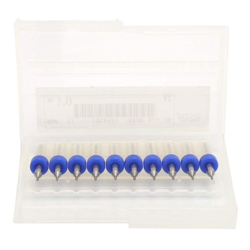 Eujgoov 10PCS 0.1mm Tungsten Carbide Nozzle Cleaning Needles for 3D Printer Hardened Steel Accessories - Image 1