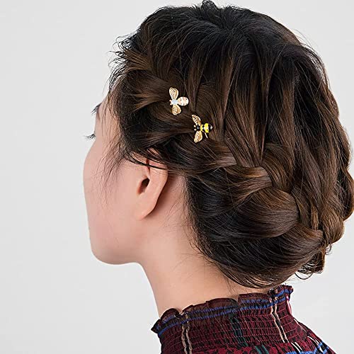 Tresneria® Korean Fashion Hair Clips Set in Trendy Styles and Designs for Women and Girls (BeeHeart) - Image 4