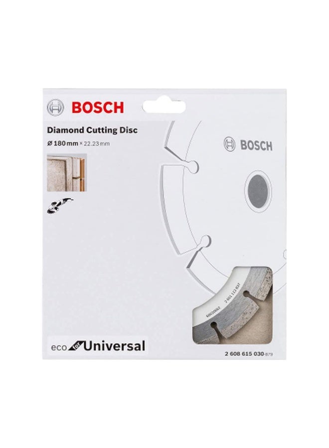 BOSCH Bosch 2608615030 180mm Eco Universal Segmented Diamond Cutting Disc  - Image 3