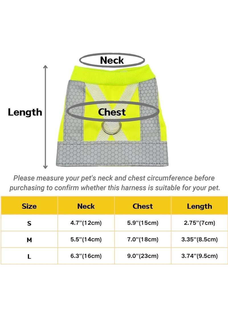 general Bird Harness and Leash - Adjustable Parrot Training Flight Harness Vest with Reflective Strip Nylon Training Rope for Medium Large Bird Parrot Cockatiel Monk Parakeet Sun Conure - Image 2