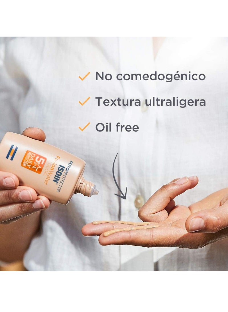 إيسدن إسدين فيوجن ووتر ماجيك SPF50 50 مل + إسدين فوتوبروتيكتور فيوجن ووتر كولور SPF50 - 50 مل - Image 4