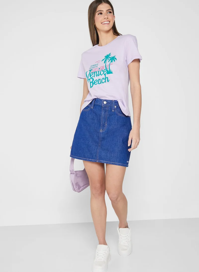 BRAVE SOUL Crew Neck T-shirt