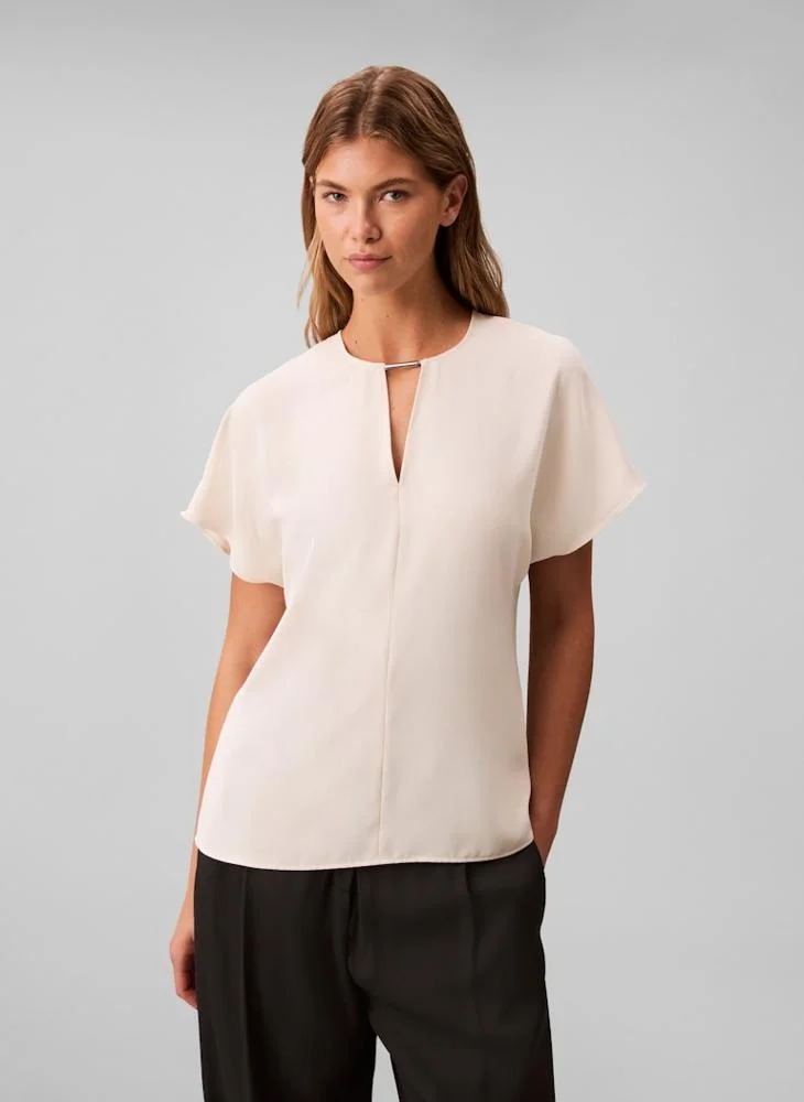 كالفن كلاين Casual Short Sleeve Top