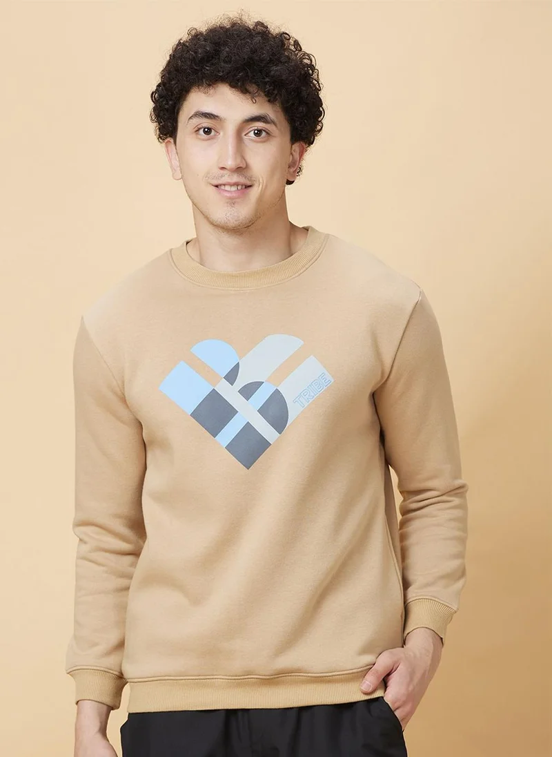 Being Human Men Printed Sweatshirt