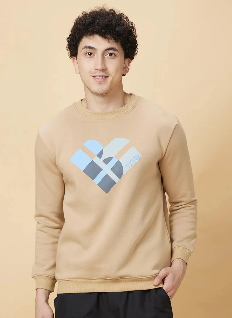 Being Human Men Printed Sweatshirt