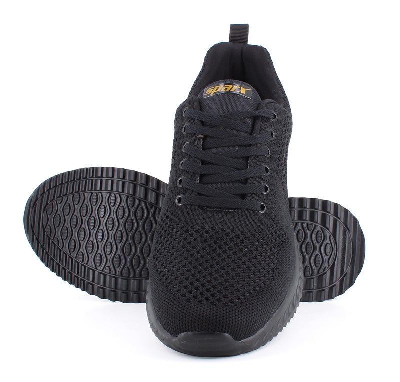 SPARX Sports Shoe SM-722 Black for Men - Image 5
